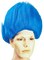 The Costume Center; The Costume Center Sea Blue Troll Wig Men Adult Halloween Costume Accessory; Category:Masks; Image:2